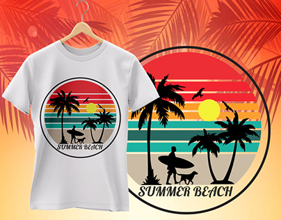 Summer T shirt design