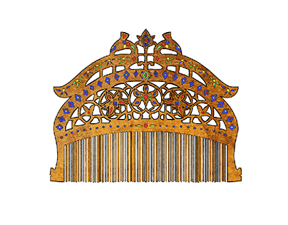 vintage comb
