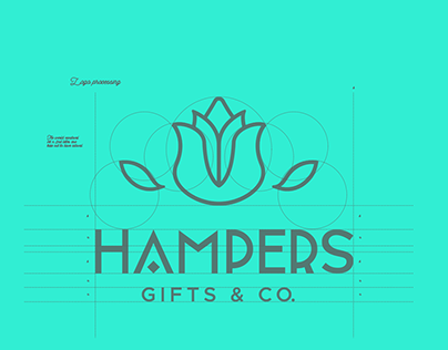 Hampers Gifts & Co. Logo design brands