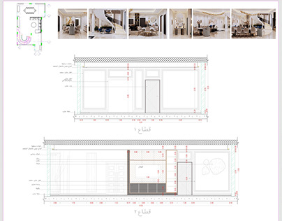 Shop Drawing For Neoclassic Villa