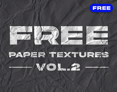 FREE PAPER FOLDED TEXTURES PACK Vol.2