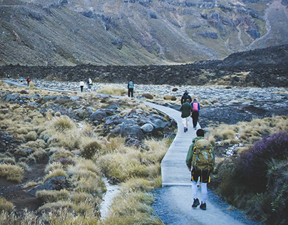 Tongariro Crossing Alpine of New Zealand