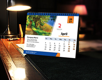 yearly calendar, desktop planner
