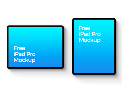 iPad Pro Free PSD Mockup