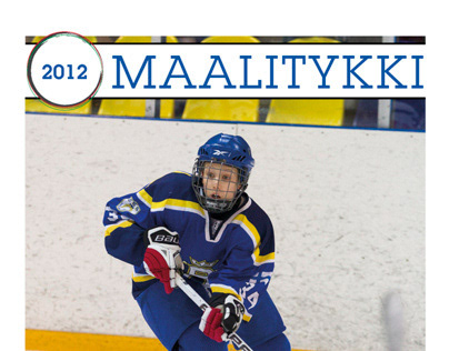 Maalitykki 2012 - Editorial design