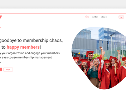 membership management system | MMS | #landing page