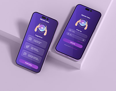 UI Design - Fortune Telling Mobil App