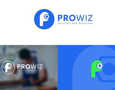 Logo project, Prowiz Services & Solutions