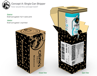 Dog Treat Ecom Packaging