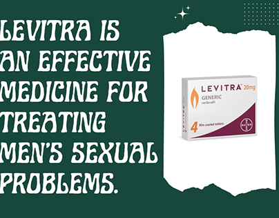 Levitra is an effective medicine for treating men's