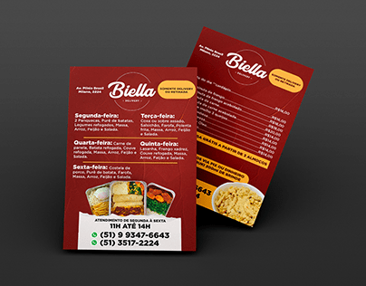Biella Delivery - Panfleto