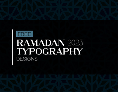 Free Ramadan Typography