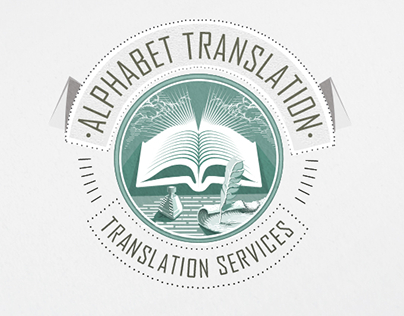 Logo for translation company