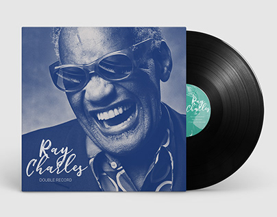 Ray Charles - vinyl record redesign