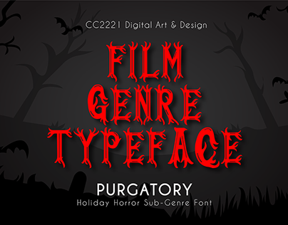 Film Genre Typeface