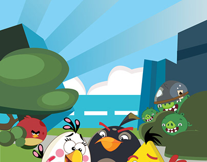 Angrybirds Projects | Photos, videos, logos, illustrations and branding on  Behance