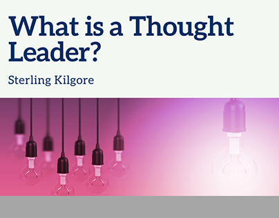 What Is A Thought Leader?
