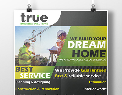 true building solutions poster