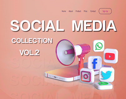 social media collection vol.2 project