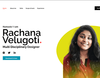 Project thumbnail - Meet Rachana