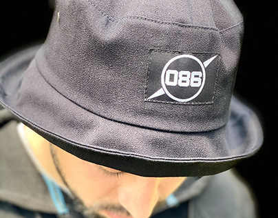 My own clothing brand "086" bucket hat design