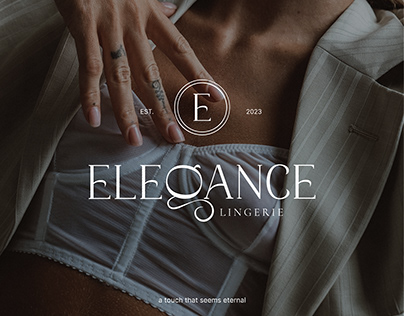 elegance \ logo for lingerie \ women's underwear