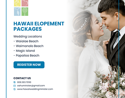 Hawaii Elopement Packages
