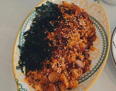 Chicken Kimchi Bokkeumbap