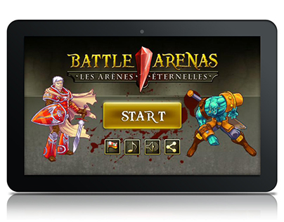 Battle Arenas (Devalley) - UI Design