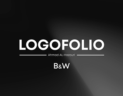 Logofolio (B&W.v) / Ahmad AL-Hazouri
