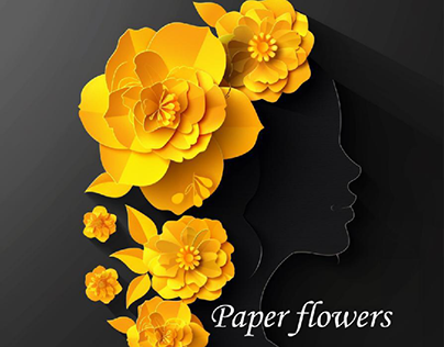 AI Design logo for Paper flowers