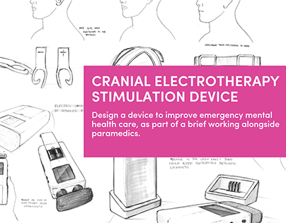 Cranial Electrotherapy Stimulation Device