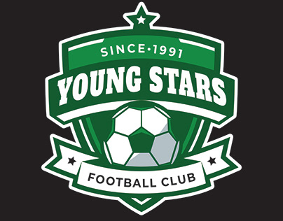 Young Stars Football Club Logo Design