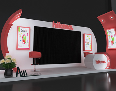 6m * 2m Booth Design for Hikma