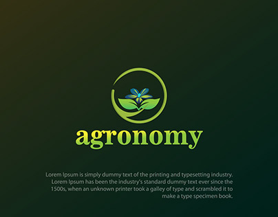 Agronomy Agriculture Logo Design