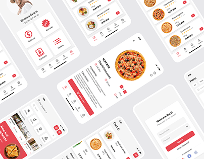 food and drink delivery · mobile app