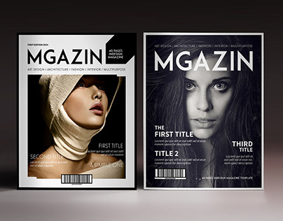 Design Magazine Indesign Template Free Download