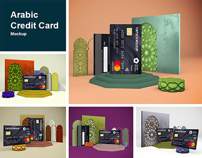 Arabic Credit Card Mockup