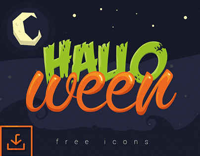 Spooky night! Free icons!