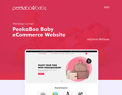 Peekaboo Baby - Web Design