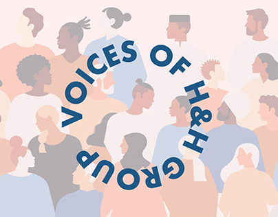 Voices of H&H Group - editorial design