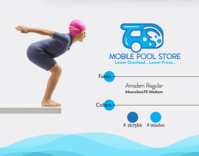 Mobile Pool Store Logo