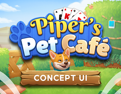 Piper's Pet Cafe - Concept UI
