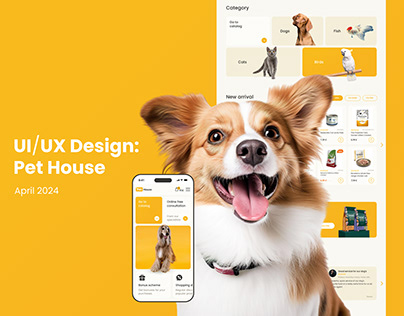 Project thumbnail - E-commerce | Pet Shop | UI/UX