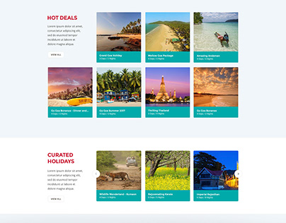 Marco Holidays - Travel Solution Website