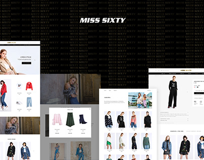 Miss Sixty eCommerce Restyling 2018