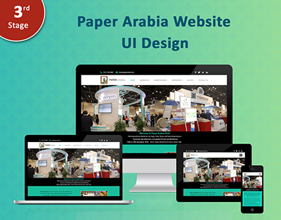 UI Design Template - UI/UX Website Concept