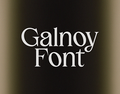 Galnoy Font - Free Weight