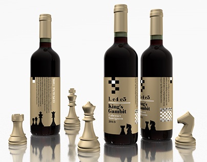 Label Design Vancouver / Chess + Wine and Design Labels