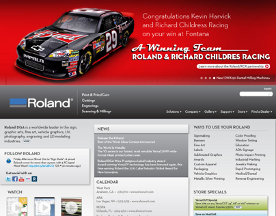 Roland DGA Website